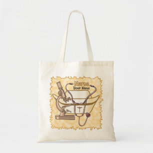Verpleegster Collage boodschappentas Tote Bag