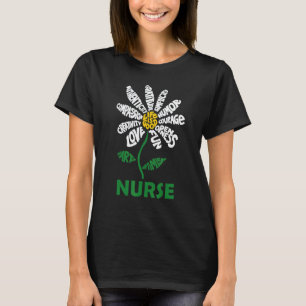 Verpleegster Daisy Bloem Torenhoge Daisy De Optimi T-shirt