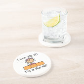 Verpleegster dat ik het kan oplossen T-shirts en c Zandsteen Onderzetter (Zijkant)