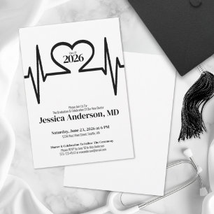 Verpleegster Dokter Medische School Afstuderen Kaart