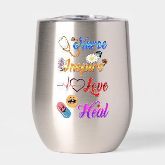 Verpleegster Drinkware Inspireer Liefde Genees Med
