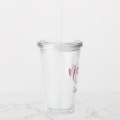 Verpleegster Est Custom Student Verpleegkundige RN Acryl Drinkbeker (Rechts)