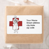 verpleegster etiket (Insitu)