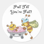 Verpleegster Gepersonaliseerd Stickers (Voorkant)