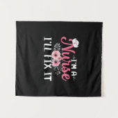 Verpleegster Geschenk | Verpleegster Zal Het In Or Wandkleed (Voorkant (horizontaal))