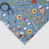 Verpleegster Gift Tissue Paper Tissuepapier (Detail)