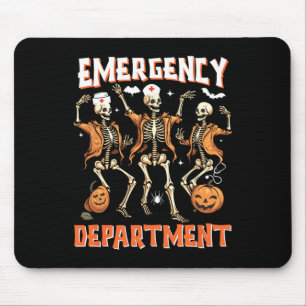 Verpleegster Halloween kamer Spoedeisende Hulp Fun Muismat