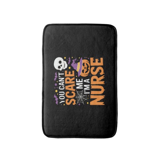 Verpleegster Halloween Witch Funny Nursing Essenti Badmat (Voorkant Verticaal)
