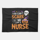 Verpleegster Halloween Witch Funny Nursing Essenti Theedoek (Horizontaal)