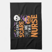 Verpleegster Halloween Witch Funny Nursing Essenti Theedoek (Verticaal)
