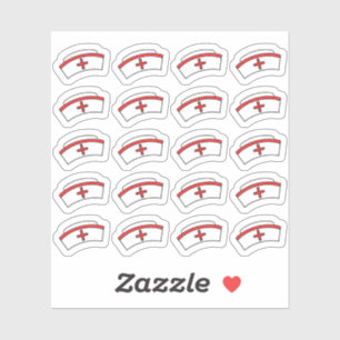 Verpleegster Hoed Werk Nachtdienst Tracker Bujo Pl Sticker