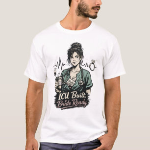 Verpleegster ICU Bruid Geschenk T-shirt