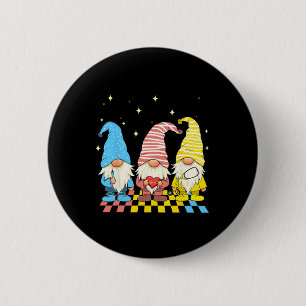 Verpleegster Kabouters Stethoscoop Eieren Grappig Ronde Button 5,7 Cm