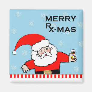 Verpleegster Kerstvakantie Magneet