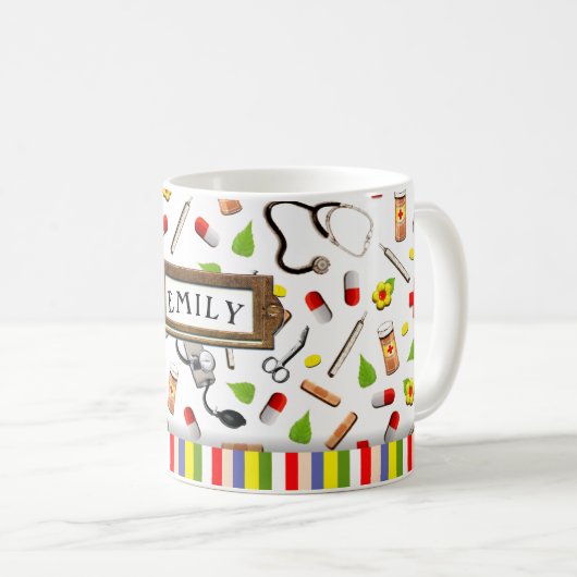 Verpleegster Koffiemok (Voorkant rechts)