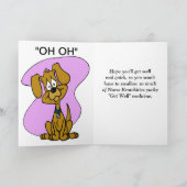 Verpleegster Kratchity's "Get Well Medicine" Kaart (Binnen)