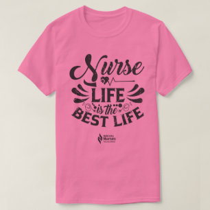 Verpleegster leven licht gekleurd t-shirt