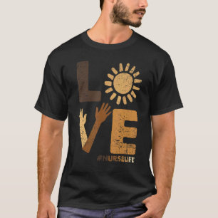 Verpleegster Leven Zwarte Geschiedenis Maand BLM M T-shirt