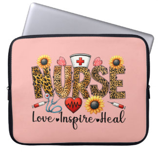 Verpleegster, liefde, inspiratie, genezen laptop m laptop sleeve