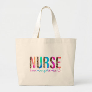 Verpleegster - Liefde, Inspiratie, Genezing in Reg Grote Tote Bag