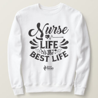 Verpleegster Life Lichtgekleurd sweatshirt