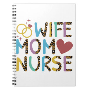 Verpleegster mam vrouw liefde notitieboek