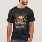 Verpleegster Medische Boo Boo Crew Kerst Grappig T-shirt (Voorkant)