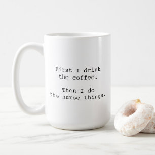 Verpleegster mok, verpleegster cadeaus, geschenk v koffiemok