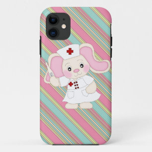 Verpleegster Olifant iPhone "5 5s" nauwelijks daar 11 Hoesje