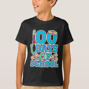 Verpleegster op school 100 dagen school t-shirt