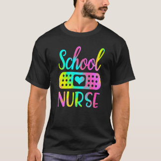 Verpleegster op school Aardige vrouwen RN symbool  T-shirt