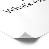 Verpleegster Poster (Hoek)