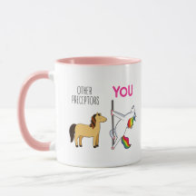 Verpleegster Preceptor Grappige Eenhoring Koffie