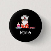 Verpleegster Ronde Button 3,2 Cm (Voorkant)