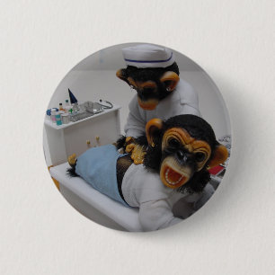 Verpleegster Ronde Button 5,7 Cm