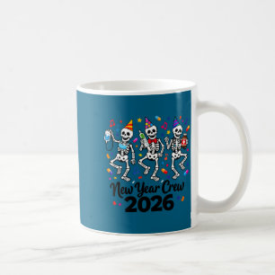 Verpleegster Skelet Nieuwjaarsploeg 2026 Grappig E Koffiemok