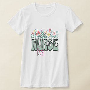 Verpleegster T-shirt Zorgverleners Tee Verpleegste