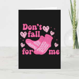 Verpleegster valentijnsday Niet-slip sokken alstub Kaart