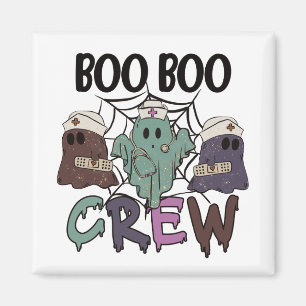 Verpleegster Verpleging Halloween Boo Boo Crew Gee Magneet