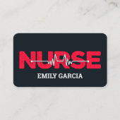 Verpleegster Visitekaartje (Voorkant)