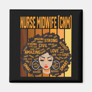 Verpleegster vroedvrouw (cnm) Werful Black History Magneet