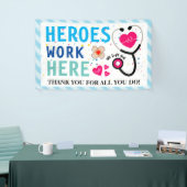 Verpleegster Waardering Week Dank u Banner (Beurs)