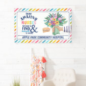 Verpleegster Waardering Week Dank u geweldige verp Spandoek (Insitu)