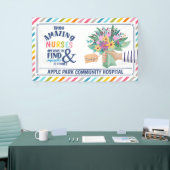 Verpleegster Waardering Week Dank u geweldige verp Spandoek (Beurs)