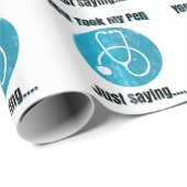 Verpleegtetijd Cadeaupapier (Rol Hoek)