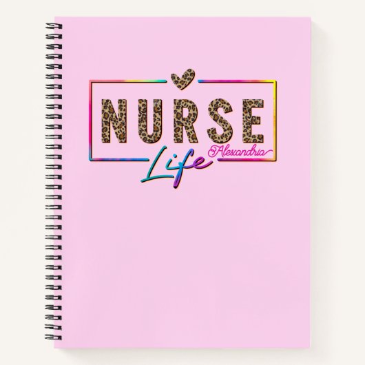 Verpleegtetijd Notitieboek (Voorkant)