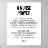 Verpleger Prayer Poster (Voorkant)