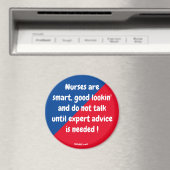 Verplegers zijn slim ... Fun Magnet Magneet (Insitu (Vaatwasser))