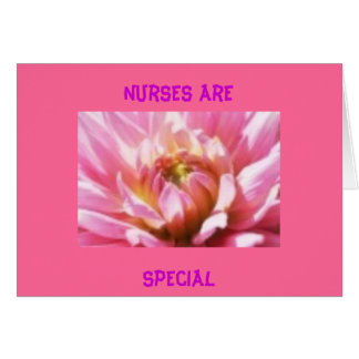 Verplegers zijn speciale kaart