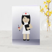 Verpleging 2 Wenskaart Kaart (Gele Bloem)